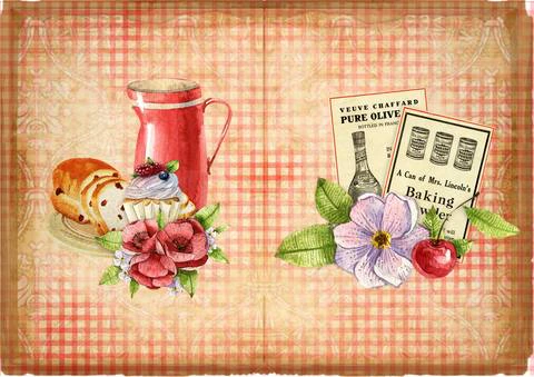 Free A4 junk journal collage sheet 15