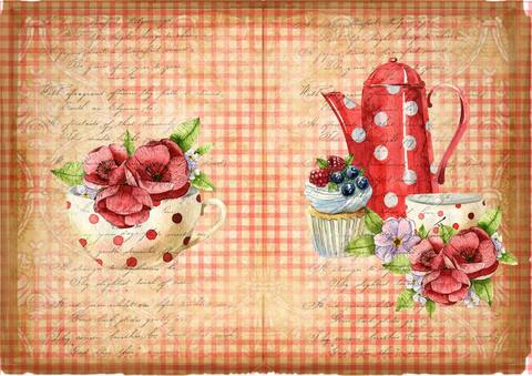 Free A4 junk journal collage sheet 16