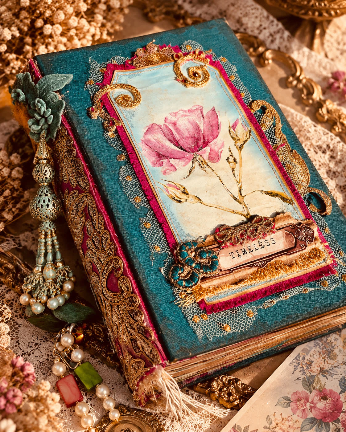 The Book of Colours, a handmade journal by Trinketz