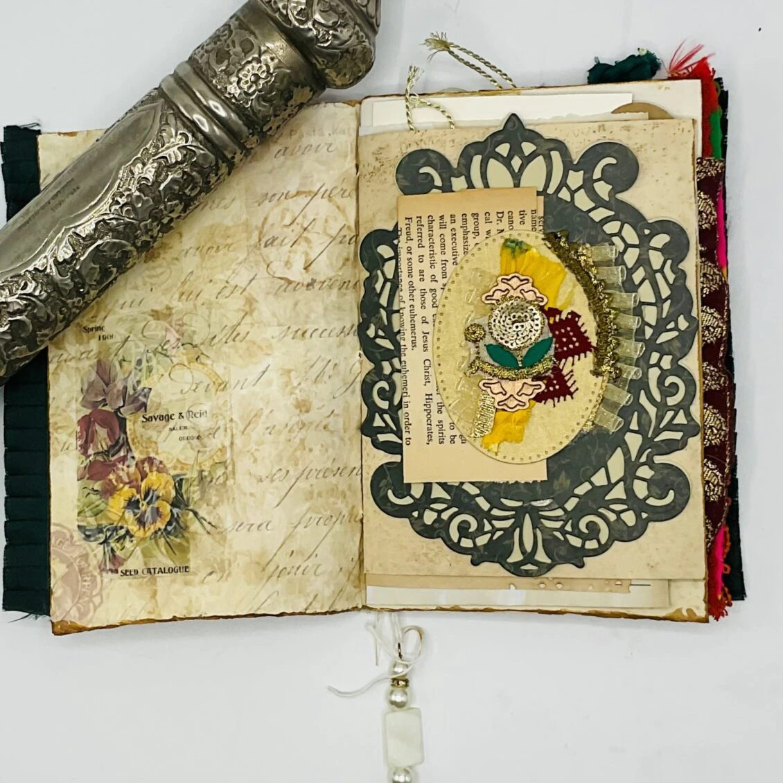vintage style grungy notebooks - Image 2