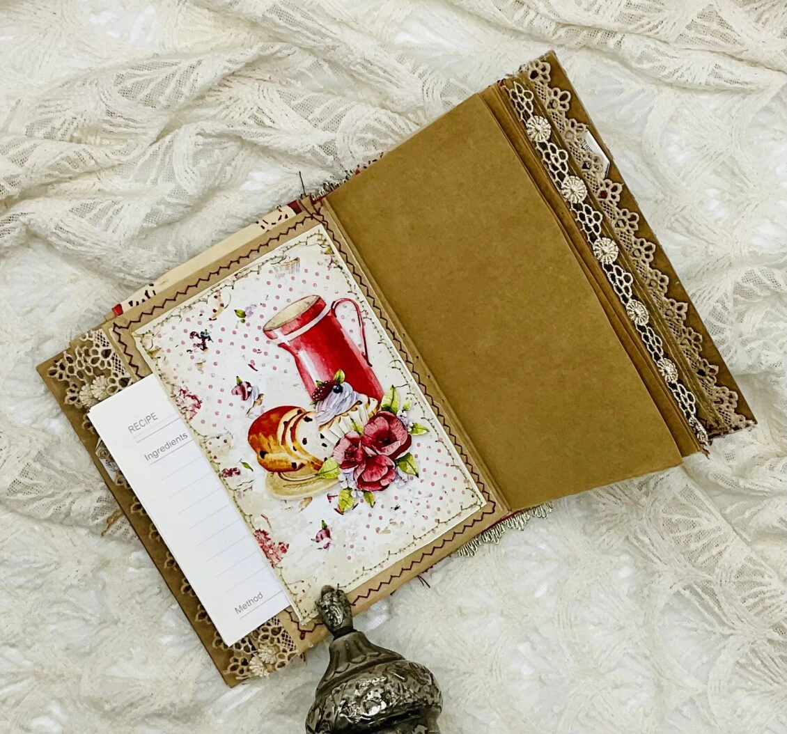 Handmade Recipe Junk Journal - Image 10