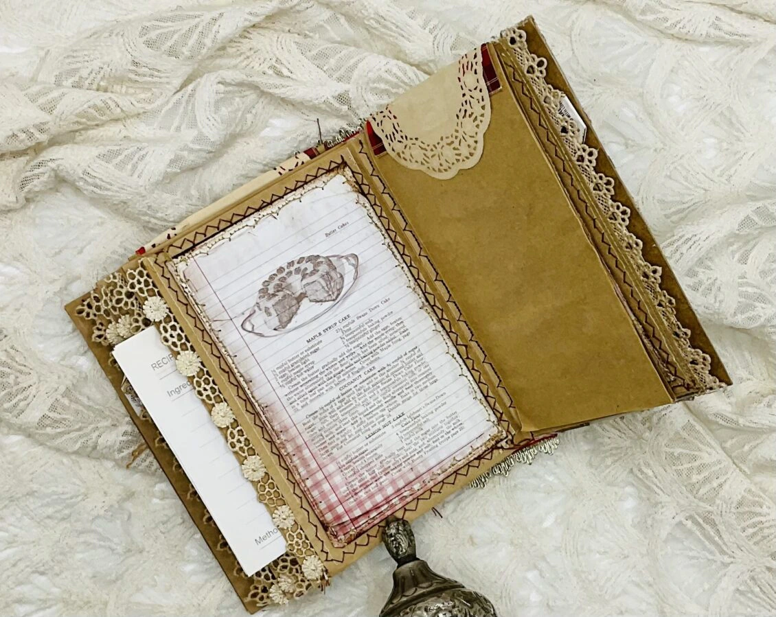 Handmade Recipe Junk Journal - Image 11