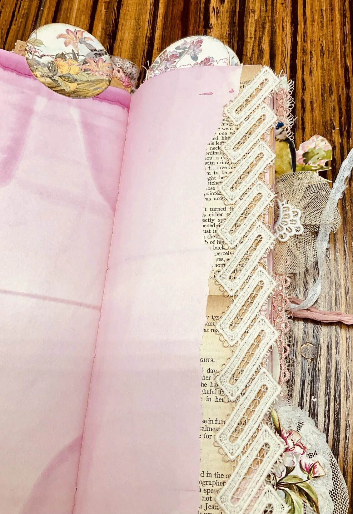 Cherry Blossom Junk Journal - Image 4