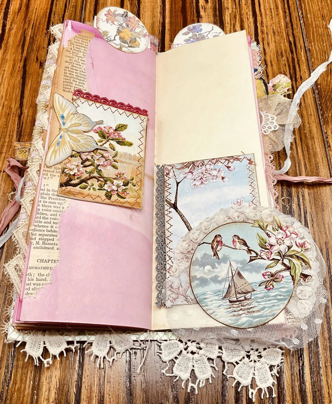 Cherry Blossom Junk Journal - Image 3