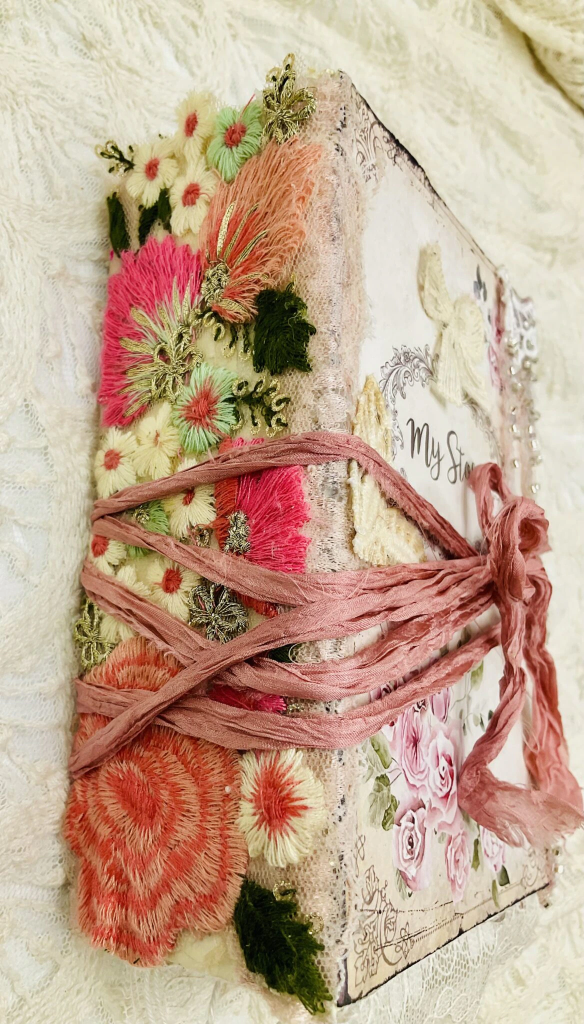 Handcrafted Life Story Journal with Guided Journal Prompts and Legacy Sections - Image 2