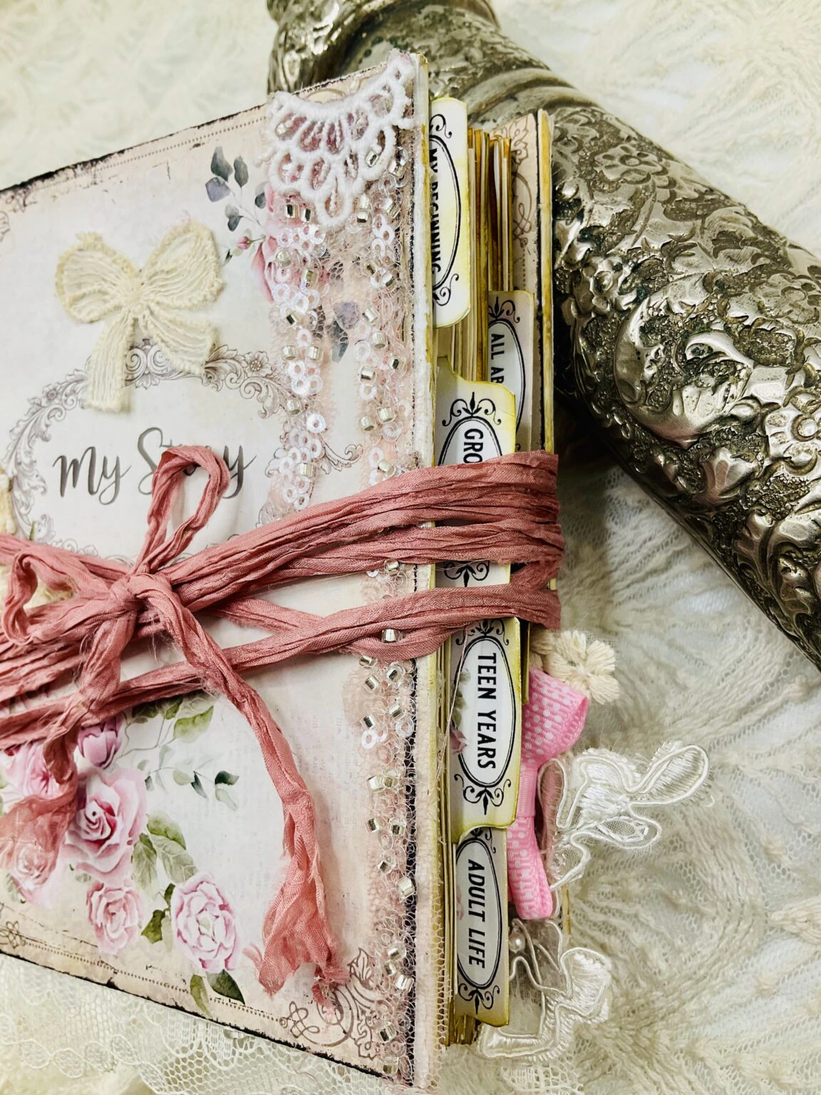 Handcrafted Life Story Journal with Guided Journal Prompts and Legacy Sections - Image 13