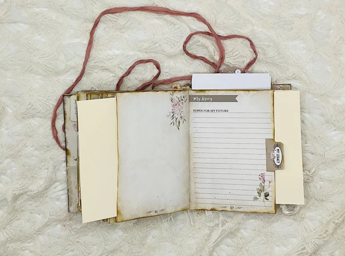 Handcrafted Life Story Journal with Guided Journal Prompts and Legacy Sections - Image 4