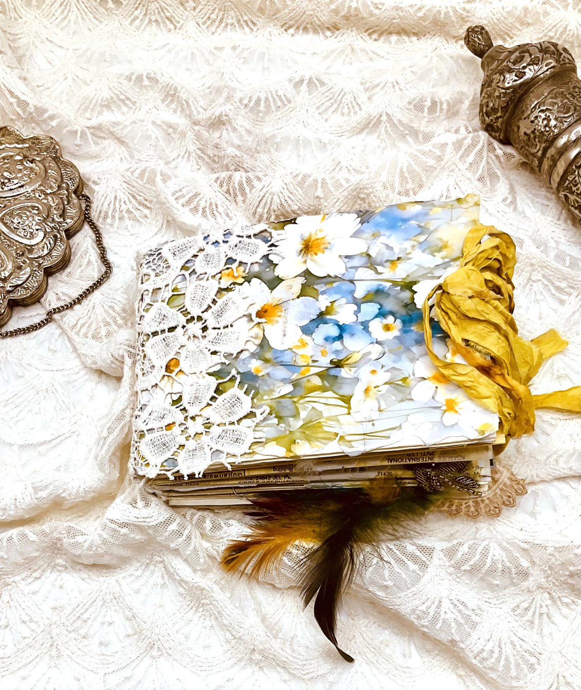 Garden-Themed handmade Junk Journal - Image 2
