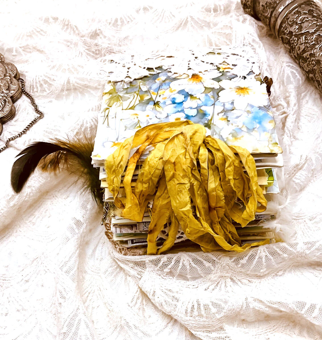 Garden-Themed handmade Junk Journal - Image 3