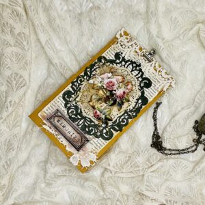 Handmade shabbychic Junk Journal Ephemera