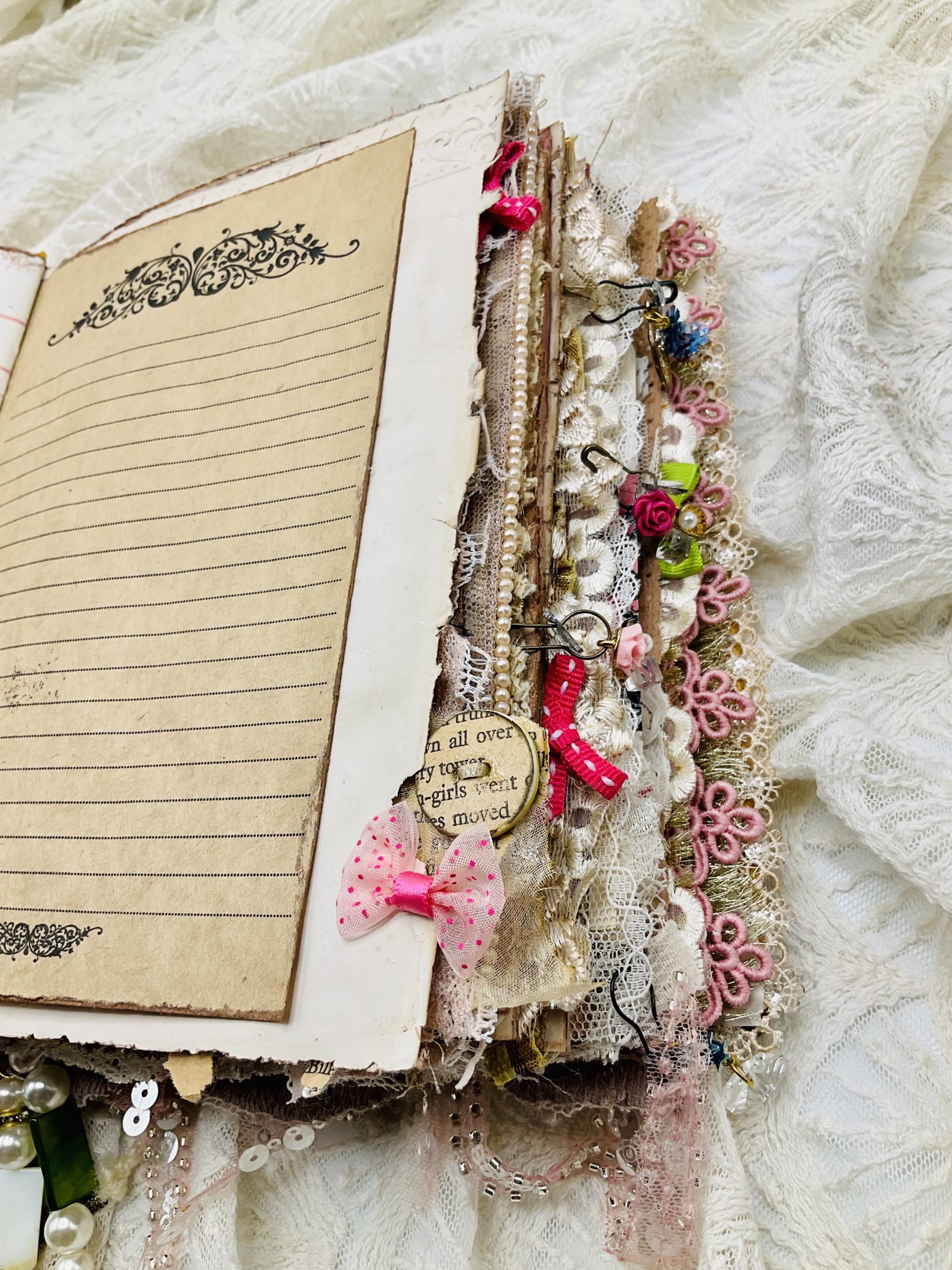 Parisian Pink junk journal