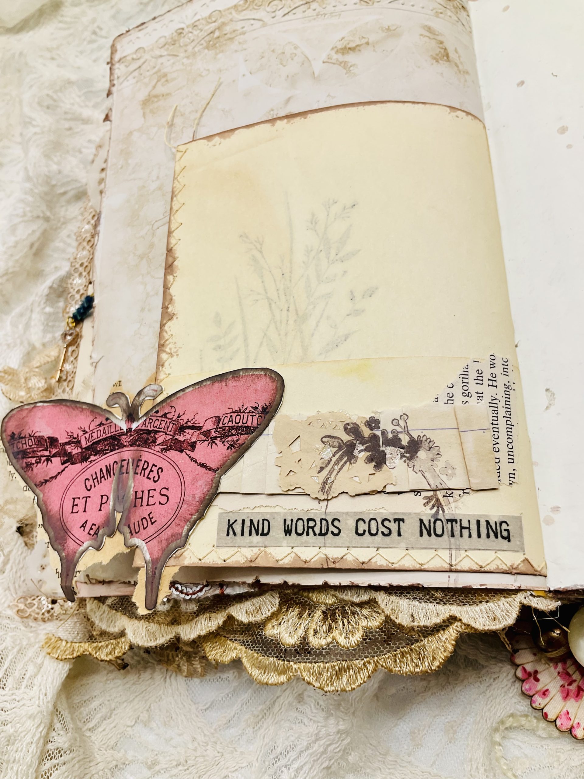 Parisian Pink junk journal