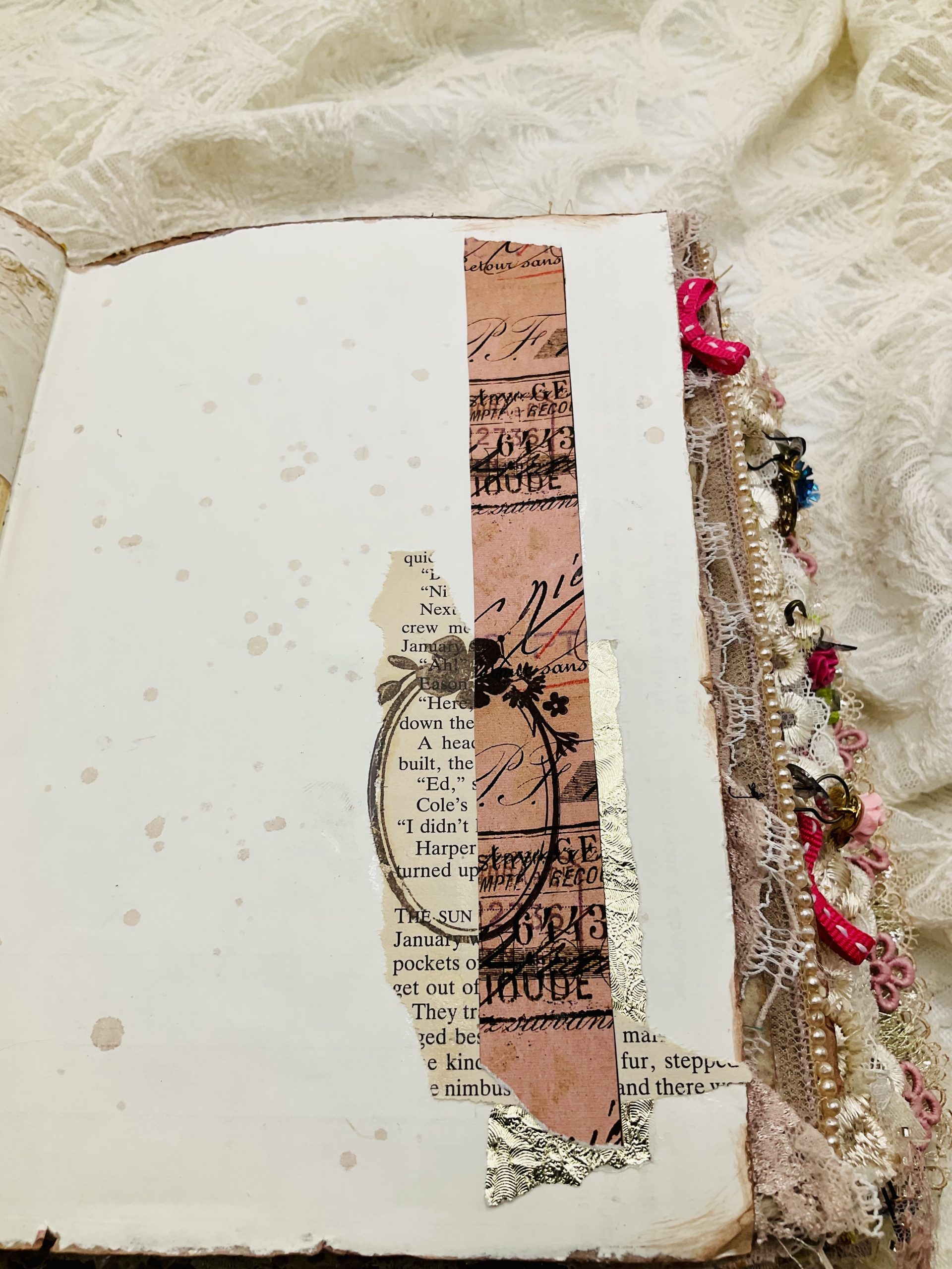 Parisian Pink junk journal