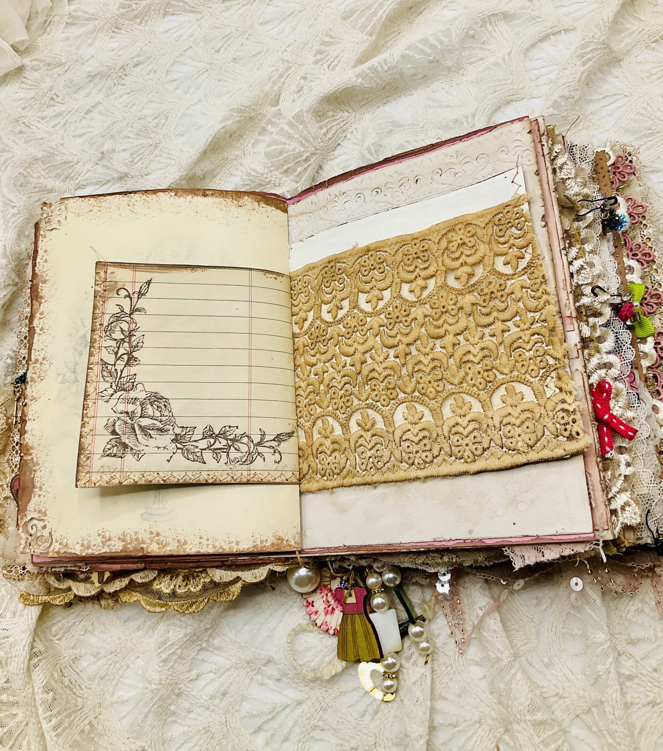 Parisian Pink junk journal
