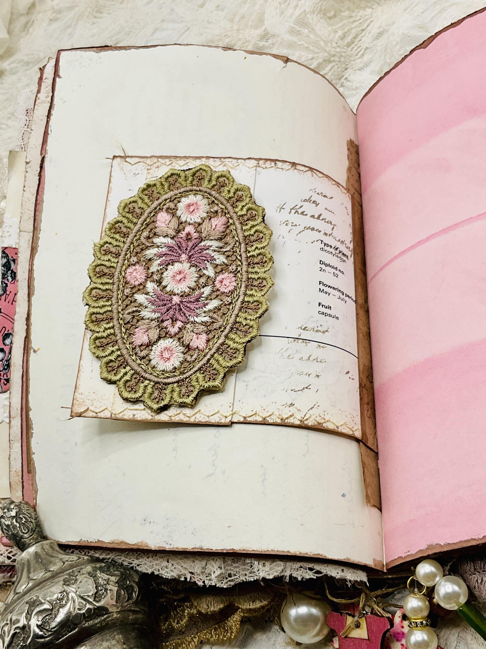 Parisian Pink junk journal