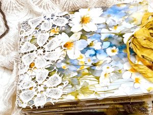 Seed Packet Junk Journal with vintage envelopes and garden ephemera — handmade journal by Savera